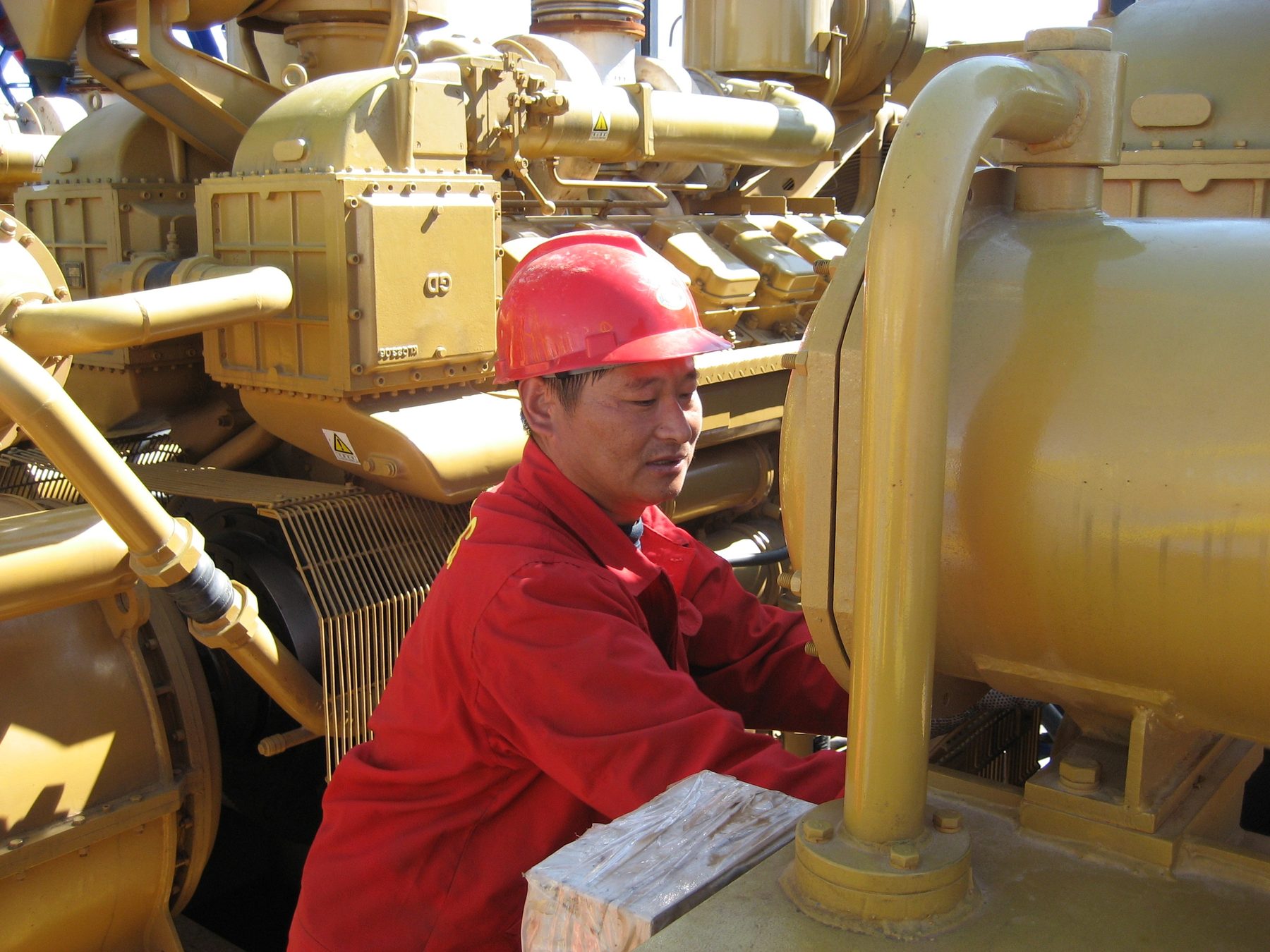 Diesel engine commissioning